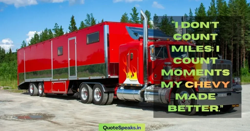 Badass Chevy Truck Quotes & Captions for Instagram