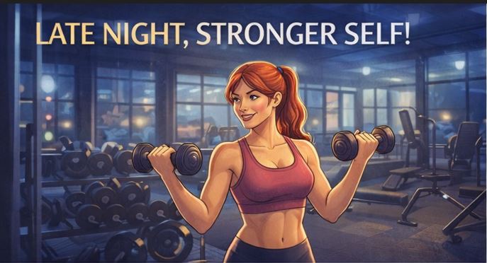 Funny & Relatable Late Night Workout Quotes