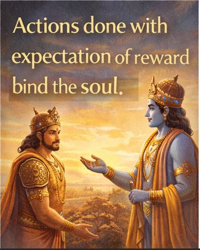Quotes Inspired by Bhagavad Gita 3.8