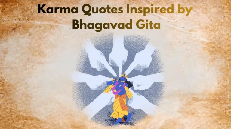 Karma Quotes Inspired by Bhagavad Gita