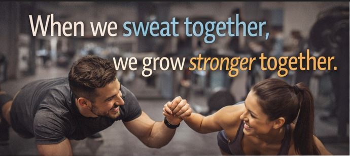 Funny but Real Couple Gym Quotes