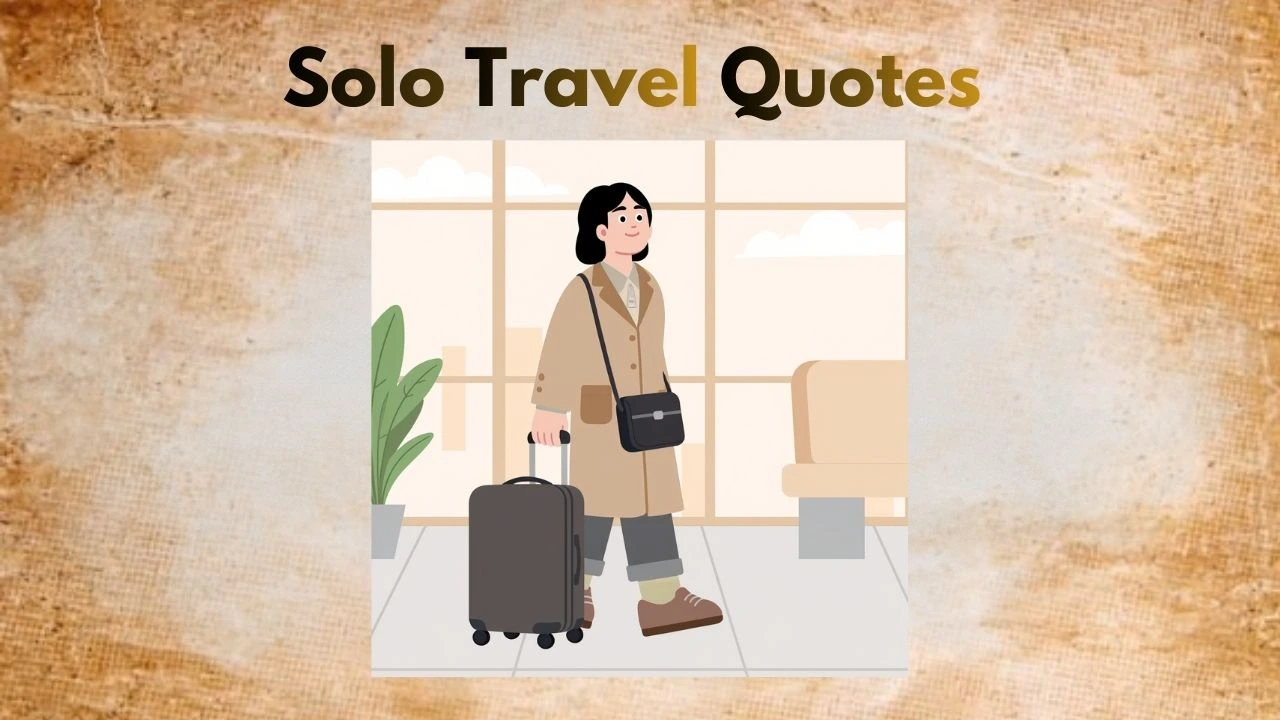 Beautiful Solo Travel Quotes for Every Solo Traveller