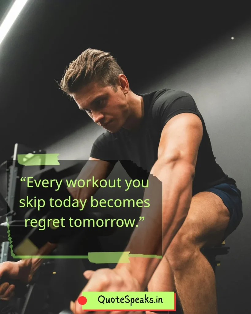 powerful fitness quote about discipline over motivation1