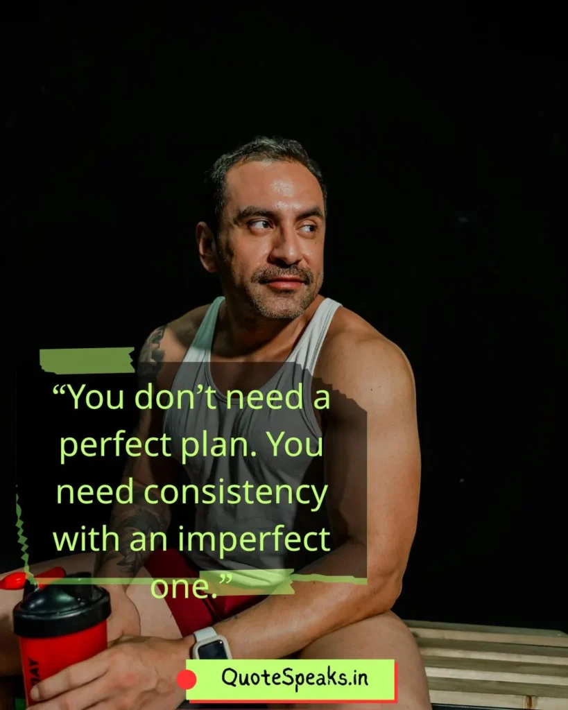 simple fitness quote for workout motivation and progress