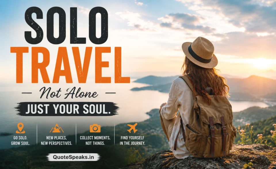 Beautiful Solo Travel Quotes for Every Solo Traveller