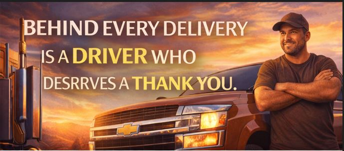 Emotional Truck Driver Appreciation Quotes