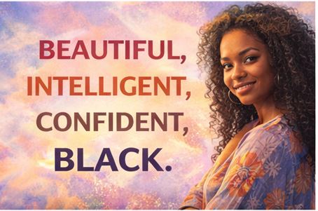 Beautiful and Silent Black women quotes