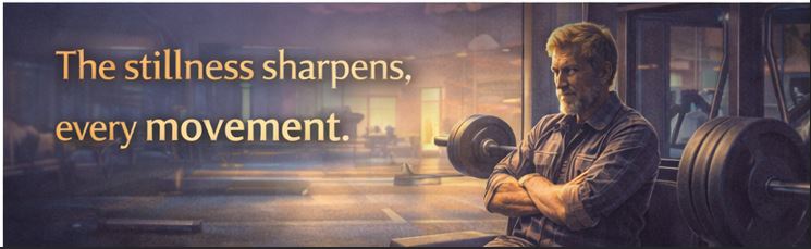 Lone Wolf Energy In Empty Gym