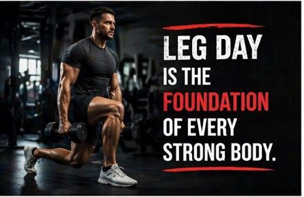 Funny leg day quotes about soreness and struggle after heavy workout