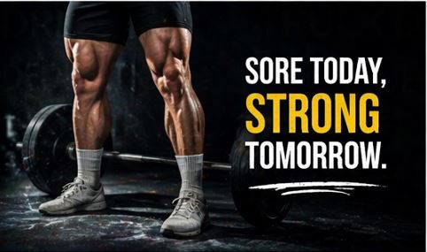 Inspirational leg day quotes for gym lovers focusing on strength and growth