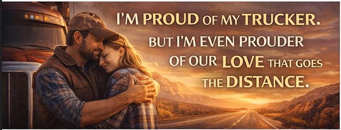 Proud Trucker wife quotes for appreciation