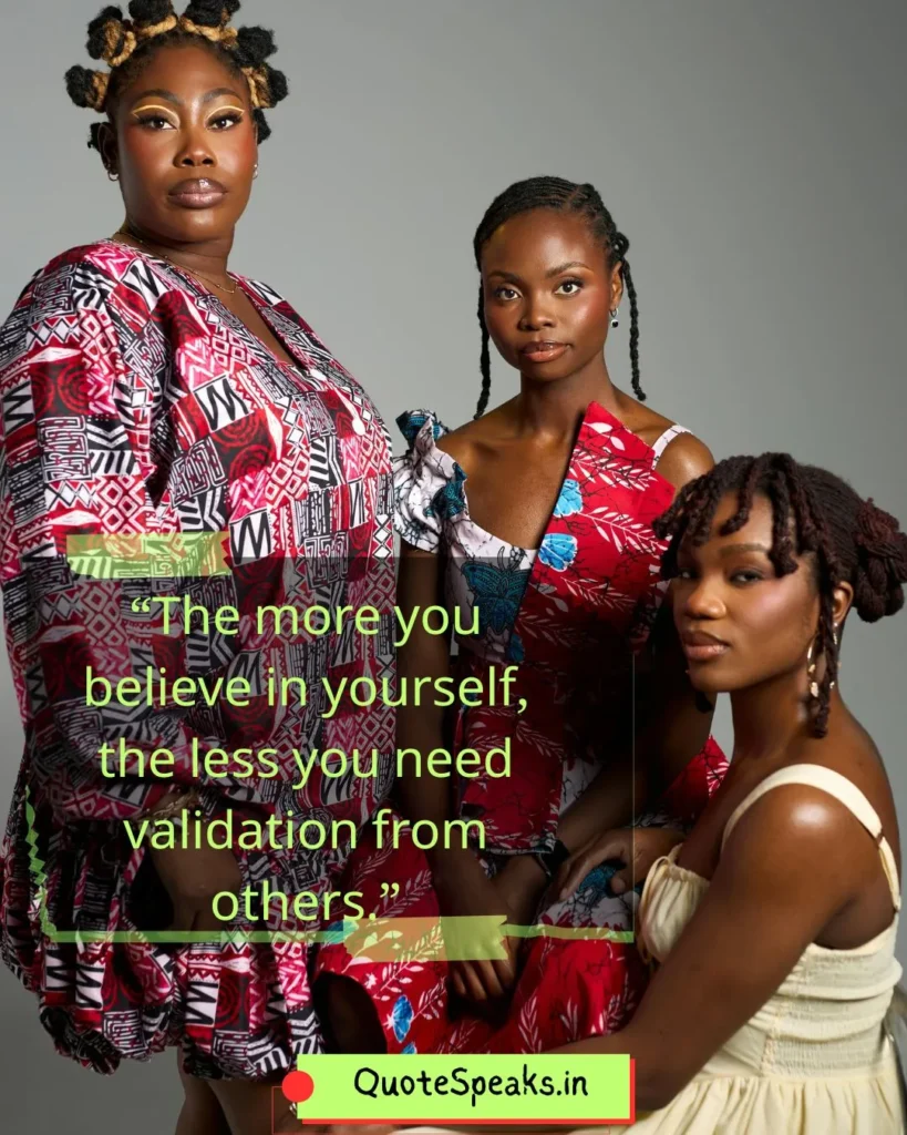 black women empowerment quote about self worth