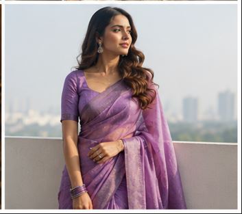 Classy One Word Comments for Saree Pic