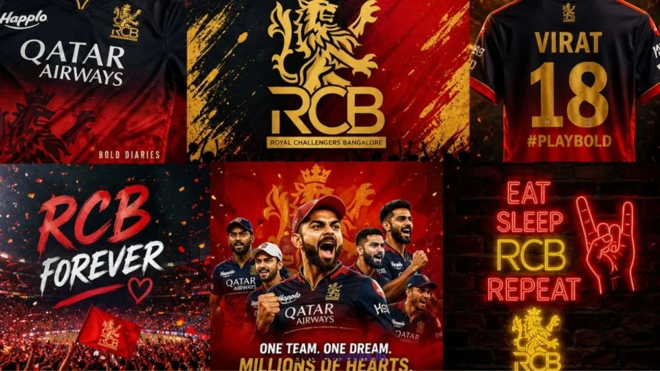 100+ Emotional RCB Quotes & Captions Every True RCB Fan Will Feel